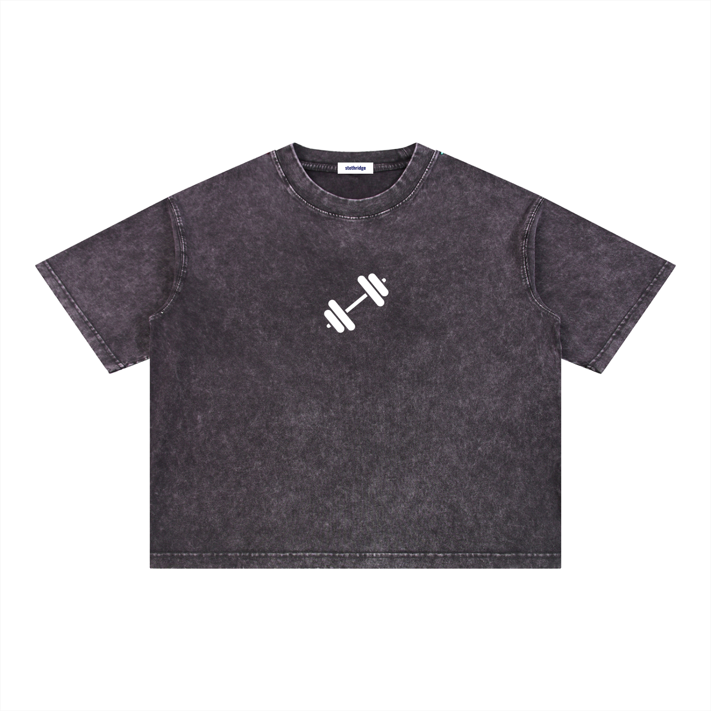 Vintage Washed out Boxy Cotton T-Shirt
