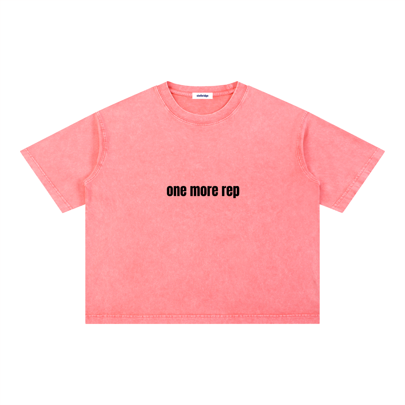 Vintage Washed out Boxy Cotton T-Shirt