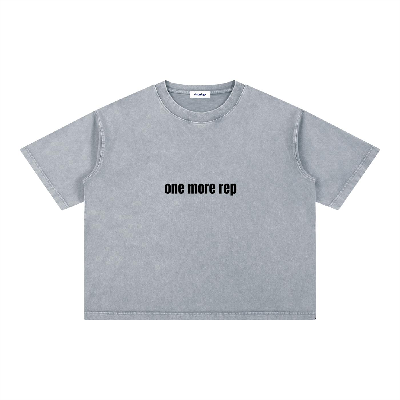 Vintage Washed out Boxy Cotton T-Shirt