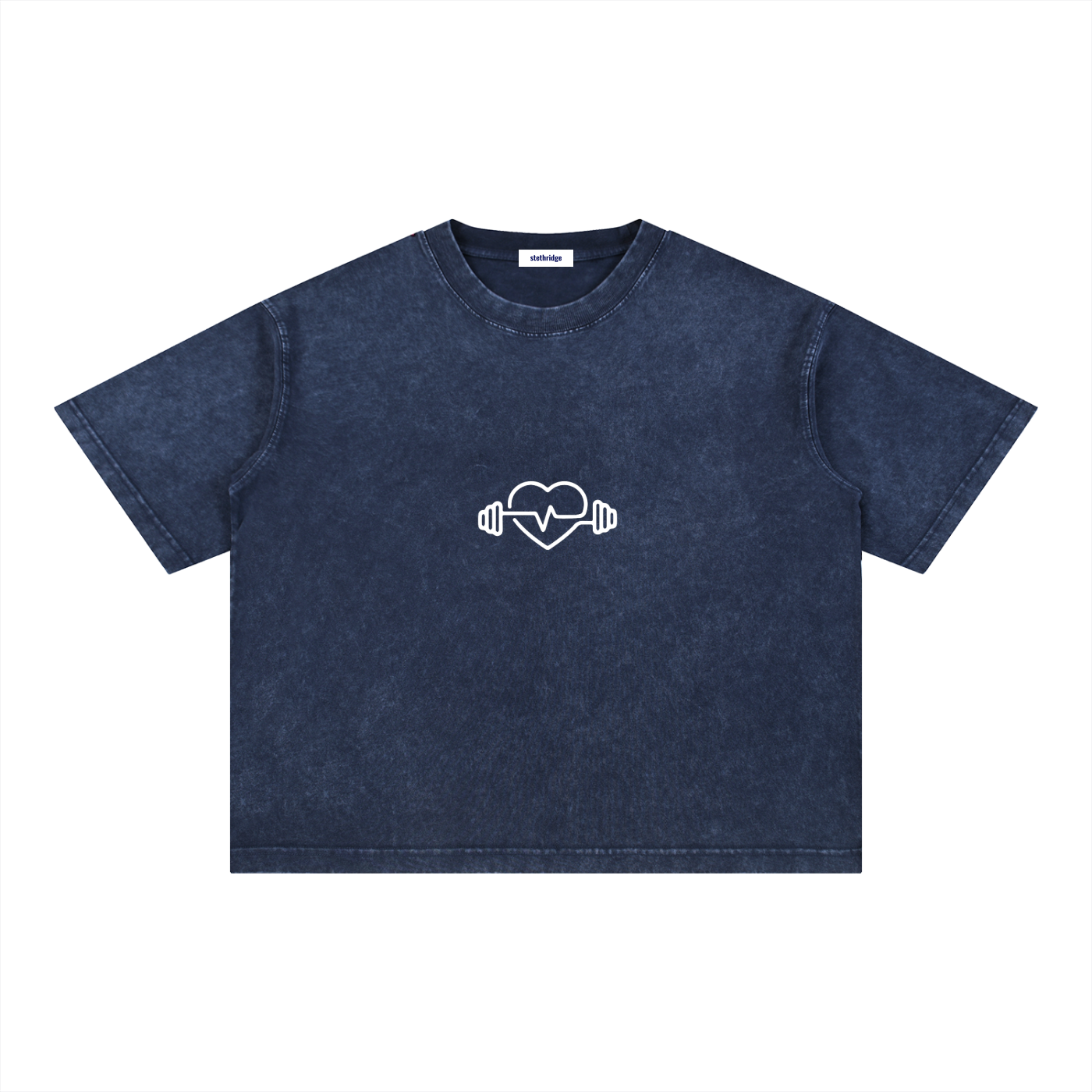 Vintage Washed out Boxy Cotton T-Shirt