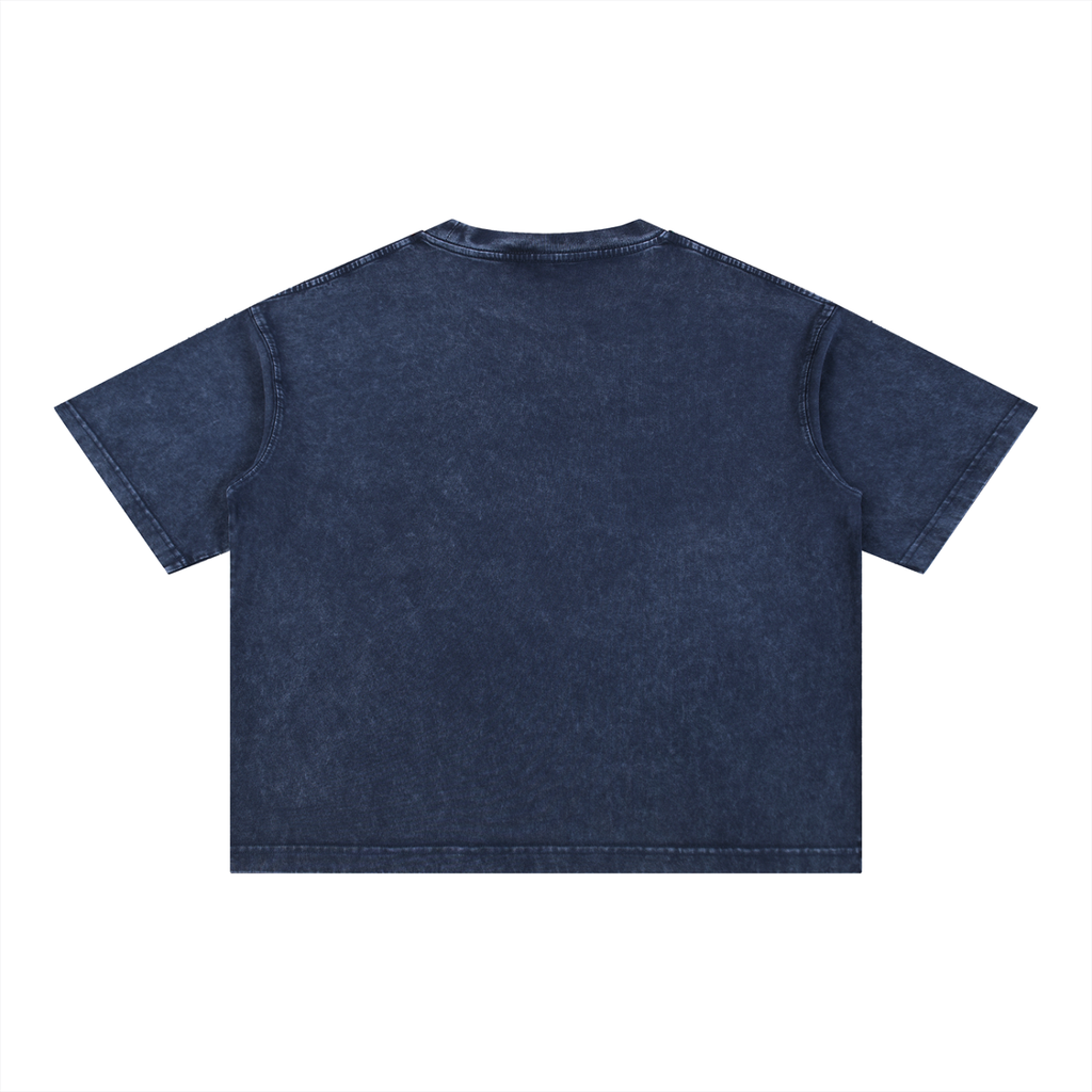 Vintage Washed out Boxy Cotton T-Shirt
