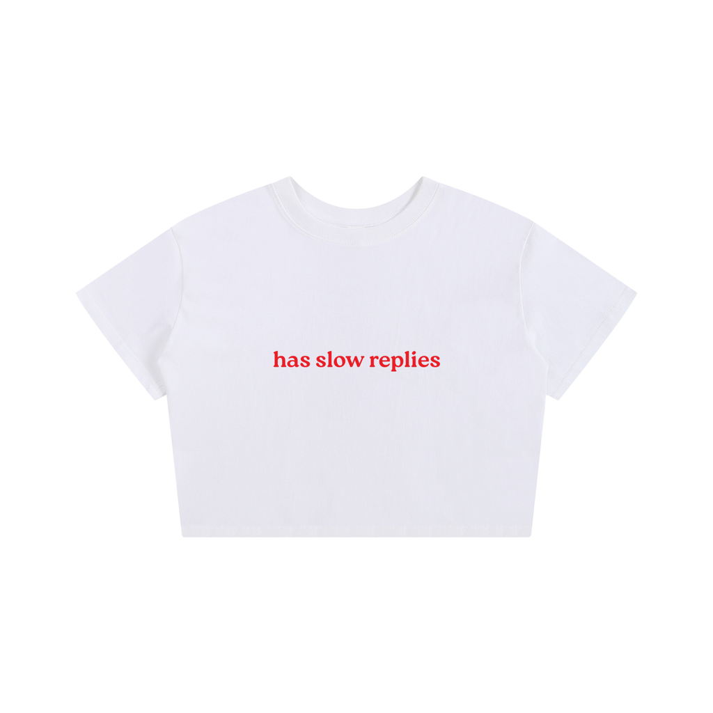 "Slow replies"- Red Flag T-shirt
