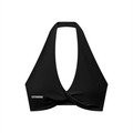 Women's Pleated Halter Sports Bra