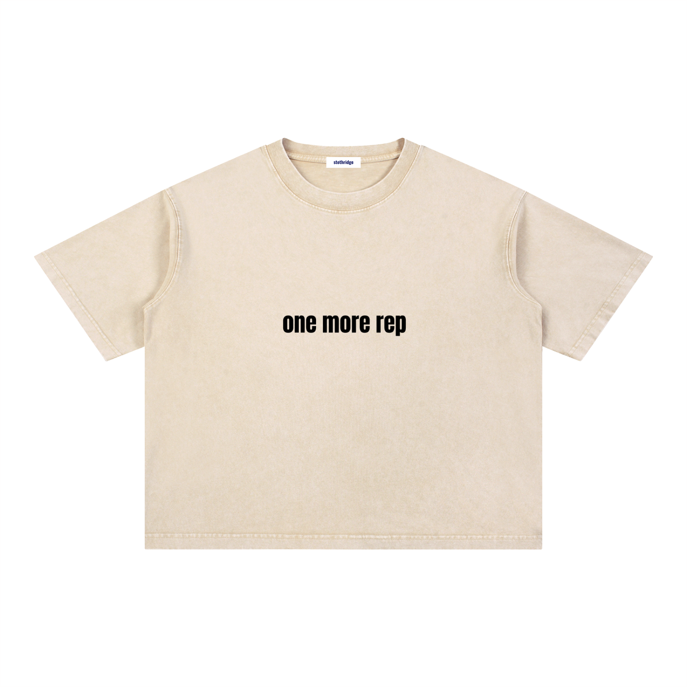 Vintage Washed out Boxy Cotton T-Shirt