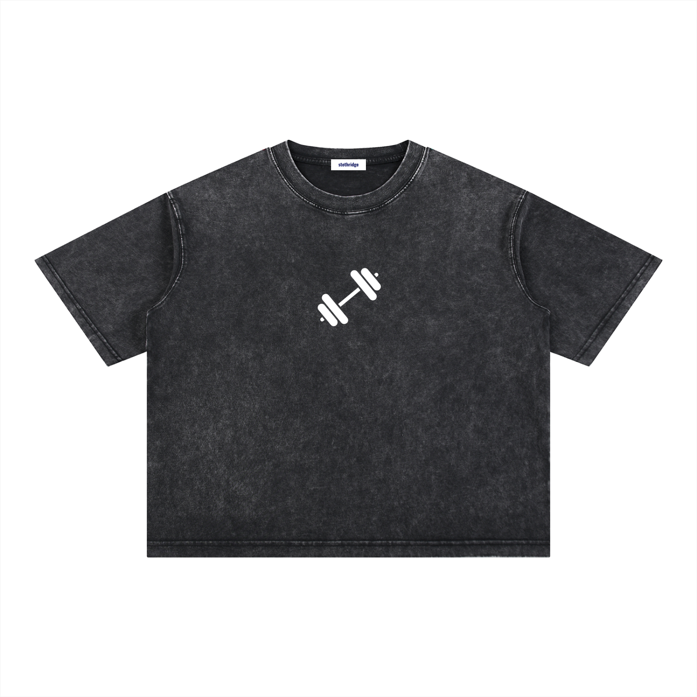Vintage Washed out Boxy Cotton T-Shirt