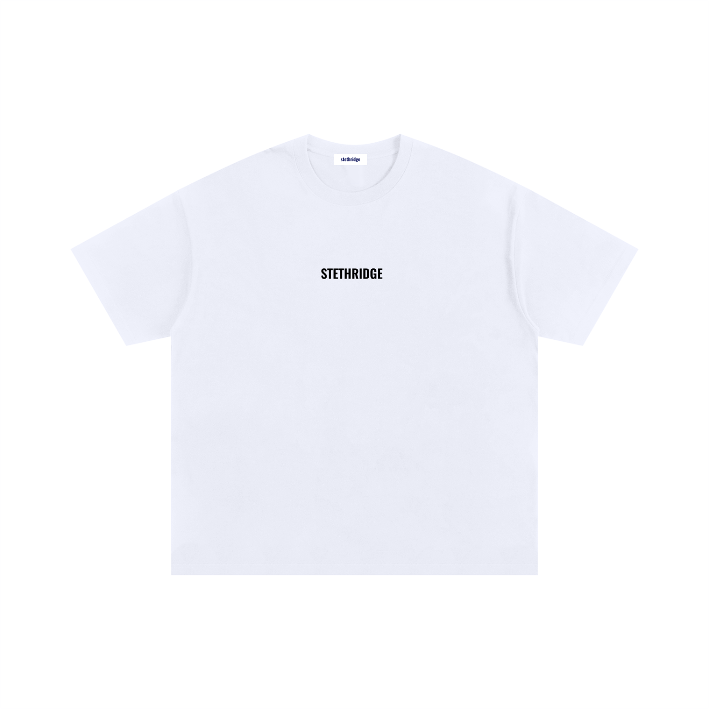 "Running on vibes and iced coffee" oversized cotton T-shirt