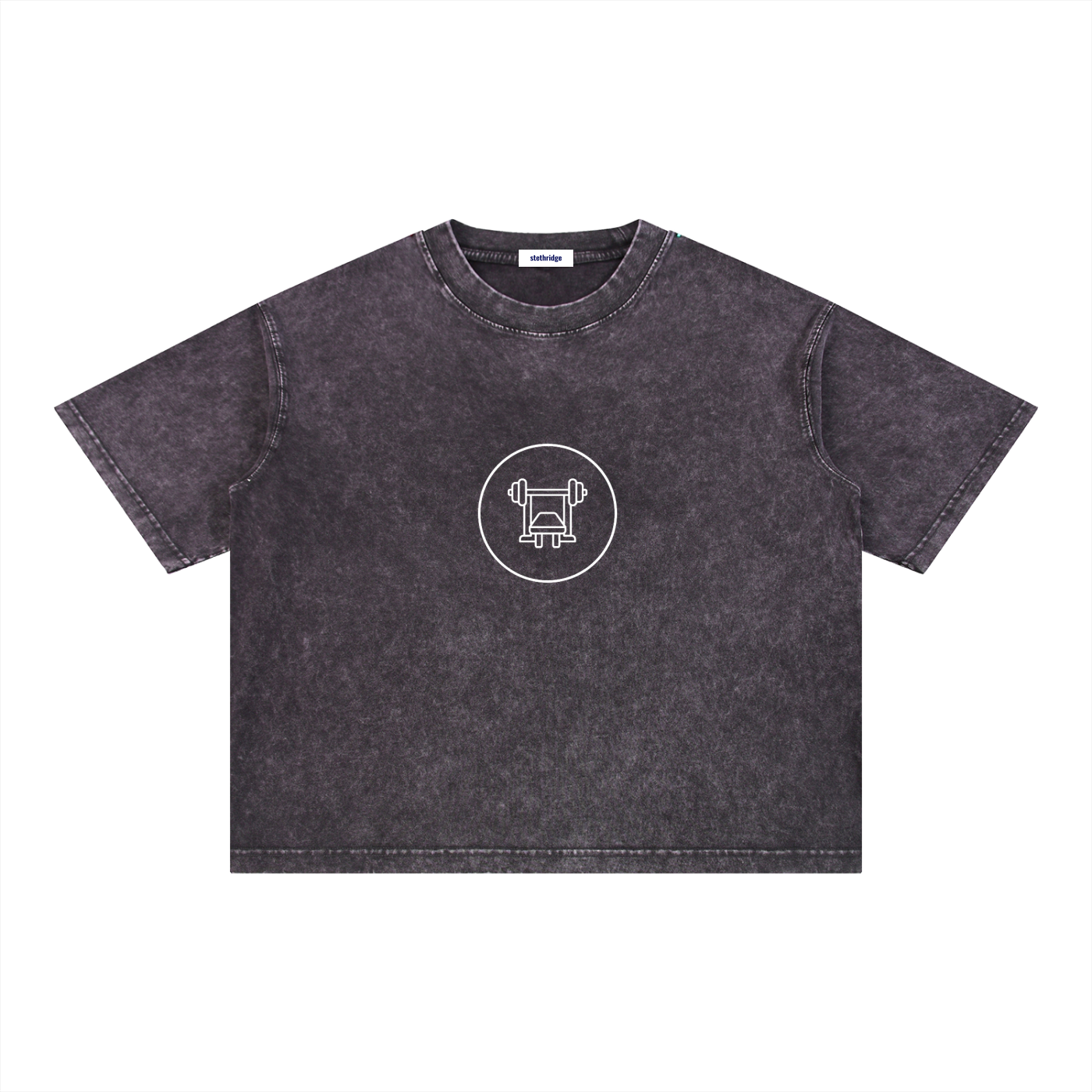 Washed out Boxy Cotton T-Shirt