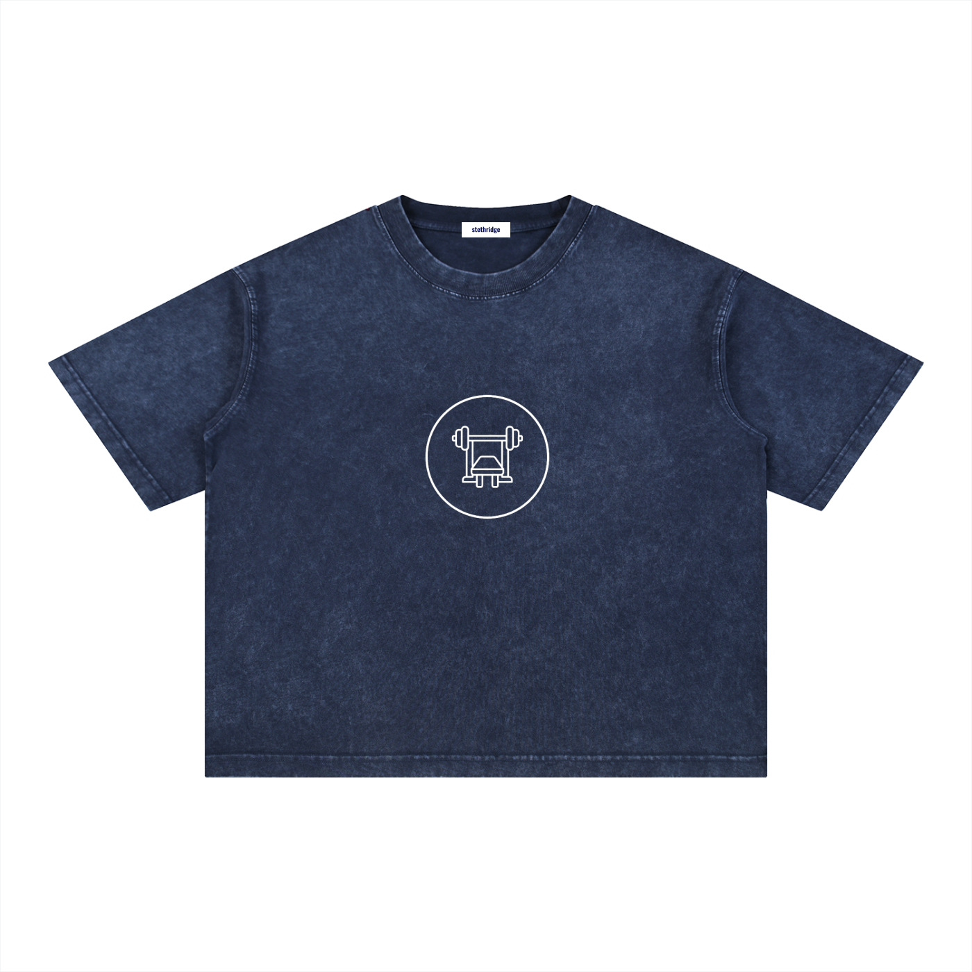 Washed out Boxy Cotton T-Shirt