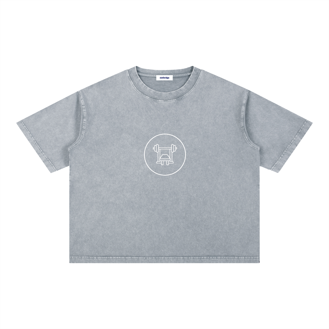 Washed out Boxy Cotton T-Shirt