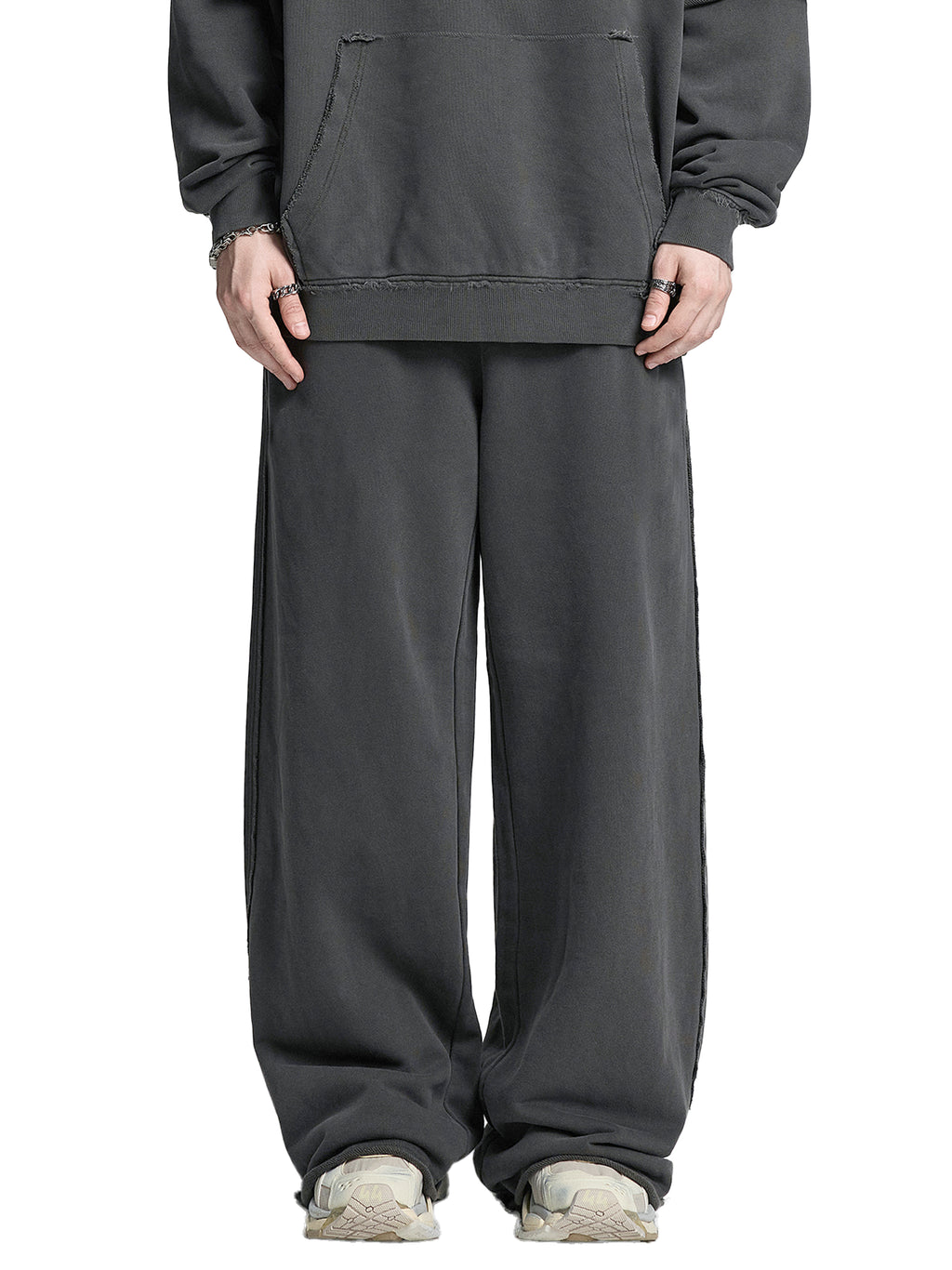 Oversized straight leg joggers