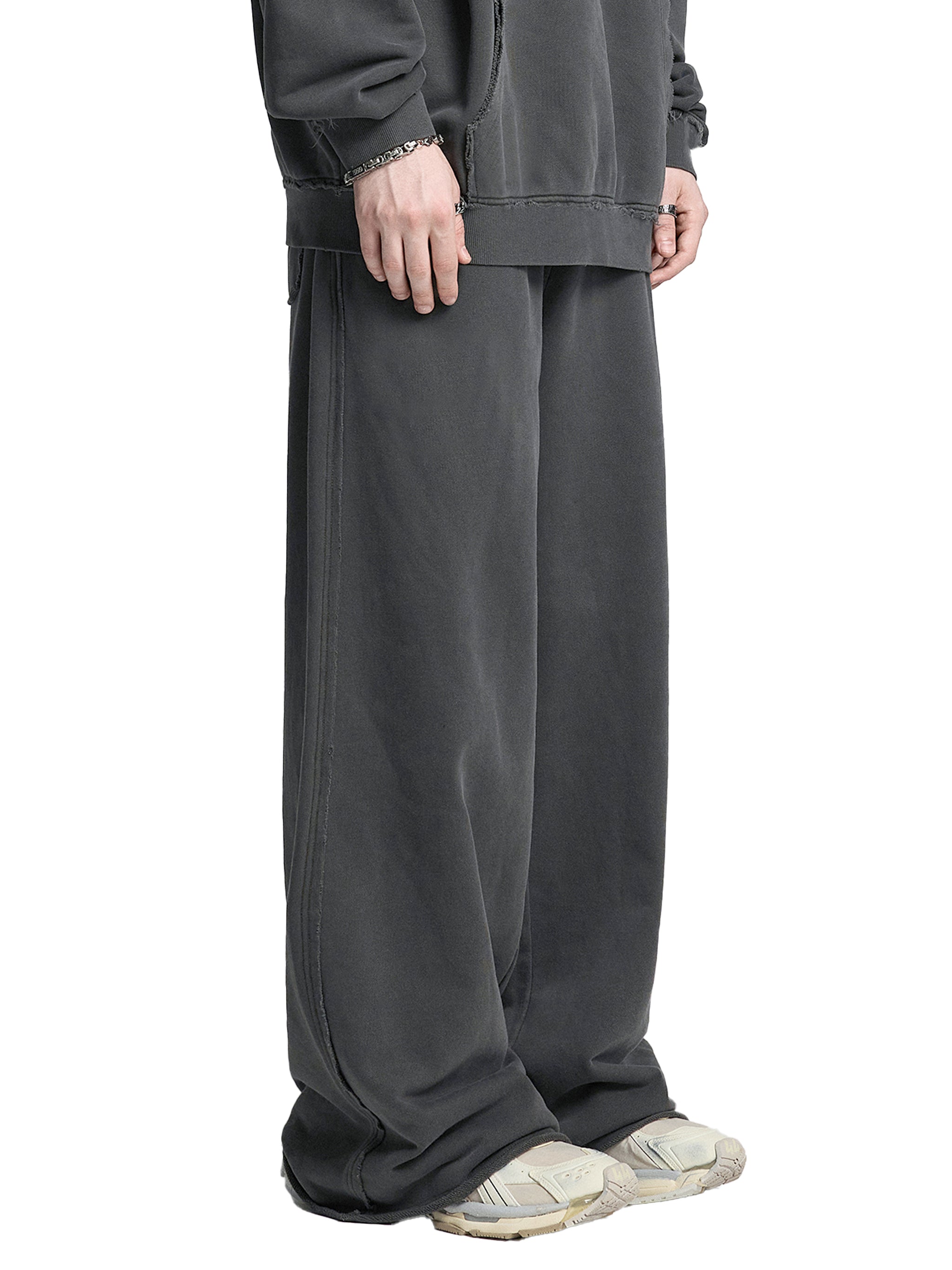 Oversized straight leg joggers
