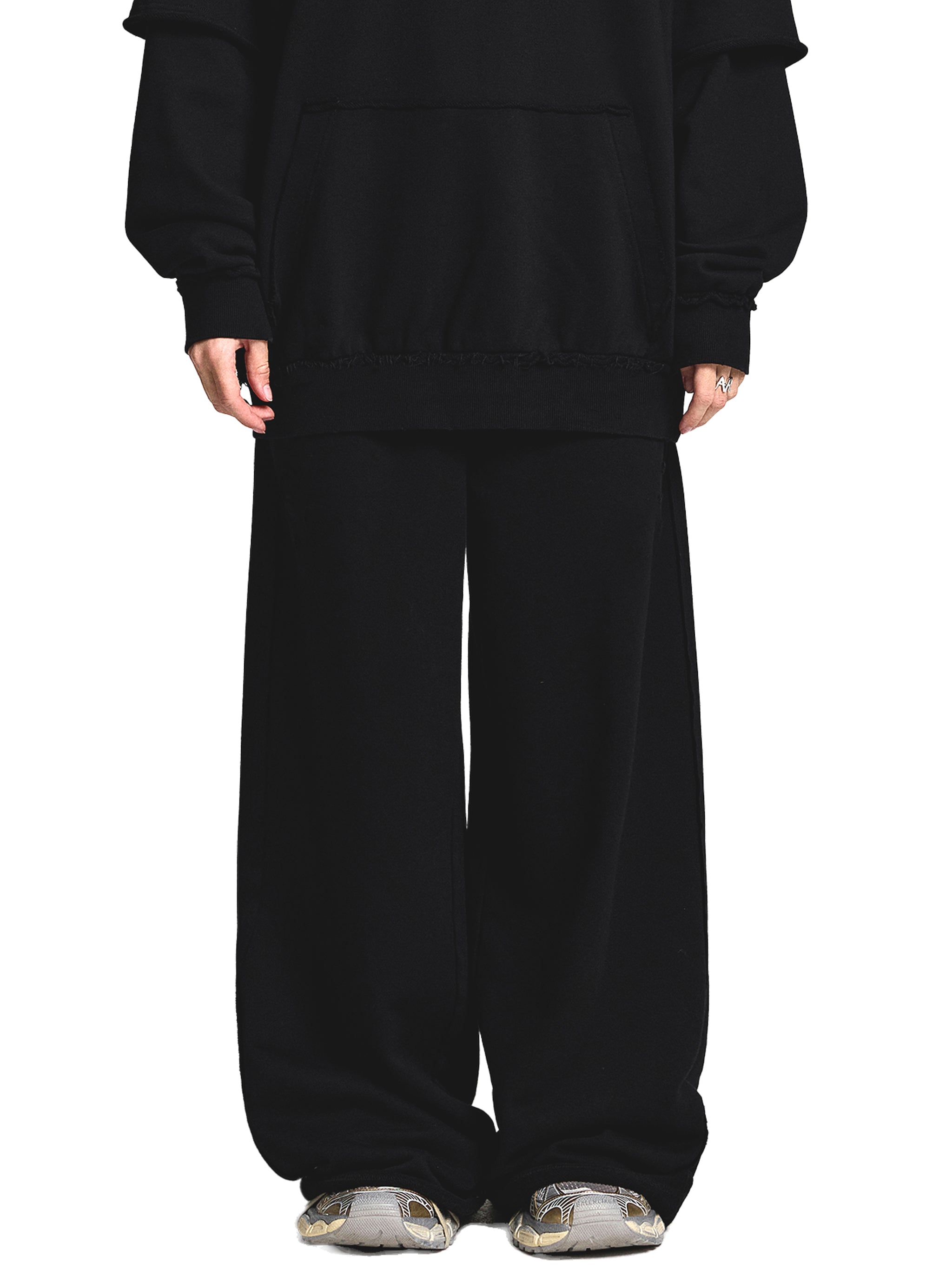 Oversized straight leg joggers