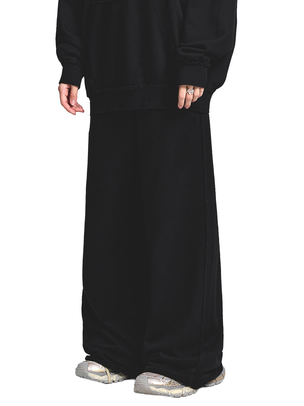 Oversized straight leg joggers